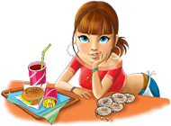 Посмотреть скриншот Амели. Кафе